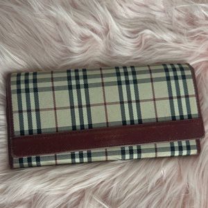 Burberry Bifold Long Wallet 100 % Authentic! - image 1